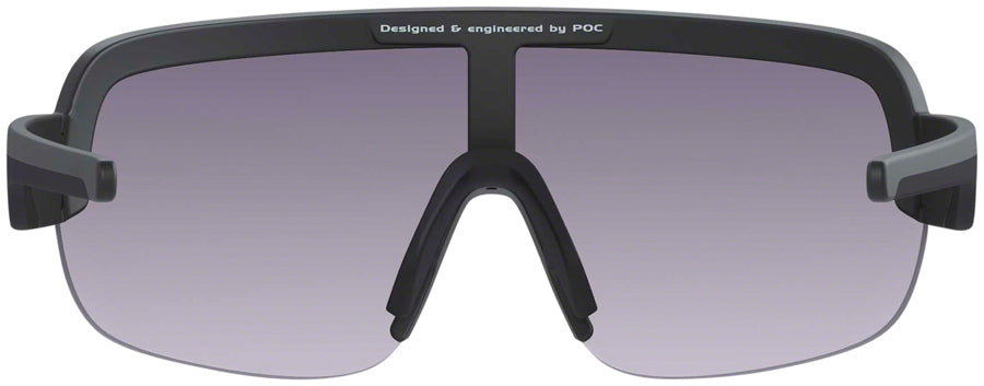 POC AIM Sunglasses - Uranium Black, Violet/Gold-Mirror Lens