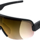 POC AIM Sunglasses - Uranium Black, Violet/Gold-Mirror Lens