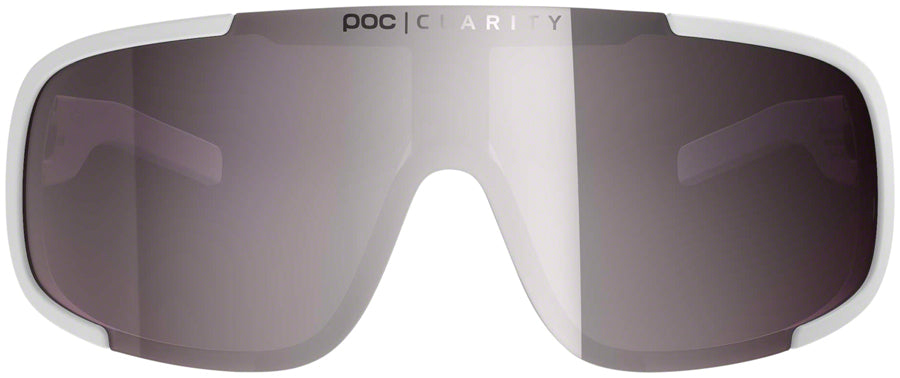 POC Aspire Sunglasses - Hydrogen White, Violet/Silver-Mirror Lens