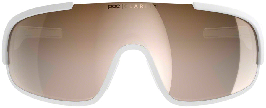 POC Crave Sunglasses - Hydrogen White, Brown/Silver-Mirror Lens