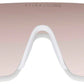 POC Crave Sunglasses - Hydrogen White, Brown/Silver-Mirror Lens