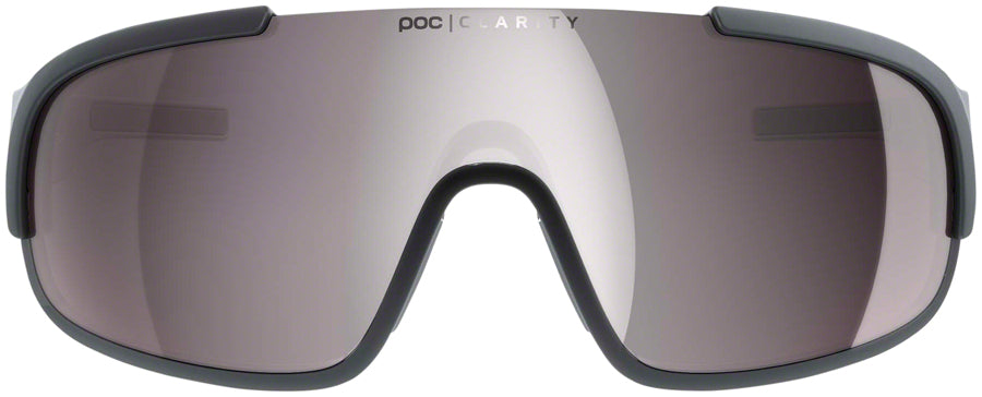 POC Crave Sunglasses - Uranium Black, Violet/Silver-Mirror Lens