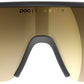 POC Do Half Blade Sunglasses - Uranium Black, Violet/Gold-Mirror Lens