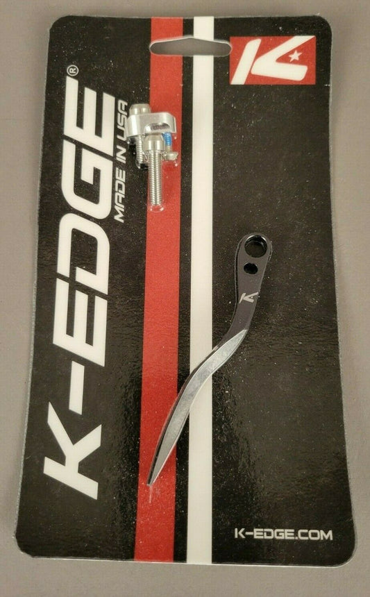 K-EDGE Pro Road Braze-on Chain Catcher, Black