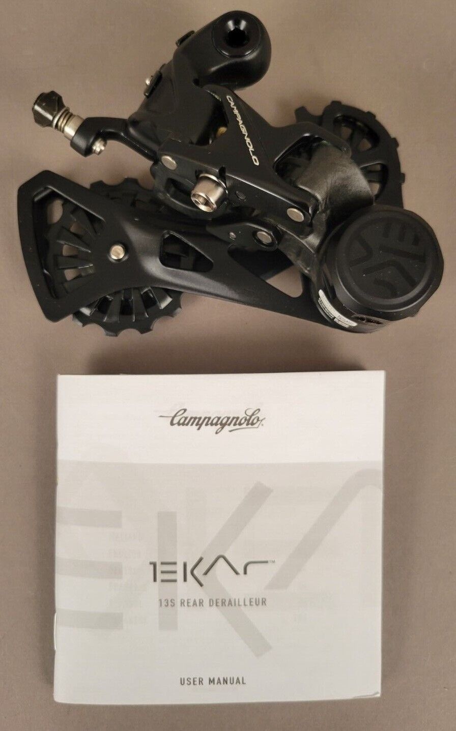 Campagnolo EKAR Rear Derailleur - 13 Speed Long Cage Black Gravel