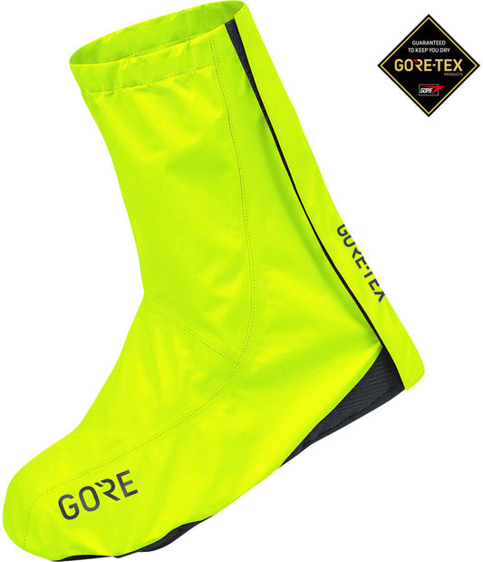 GORE C3 GORE-TEX Overshoes - Neon Yellow, Fits Shoe Sizes 9-10.5