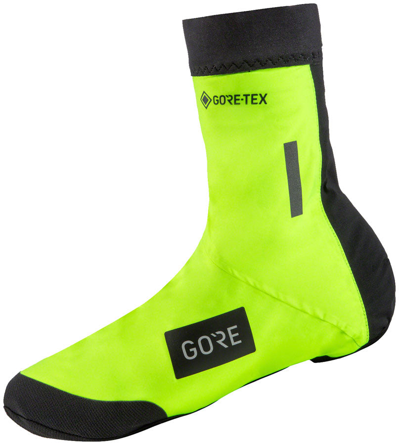 GORE Sleet Insulated Overshoes - Neon Yellow/Black, 12.0-13.5