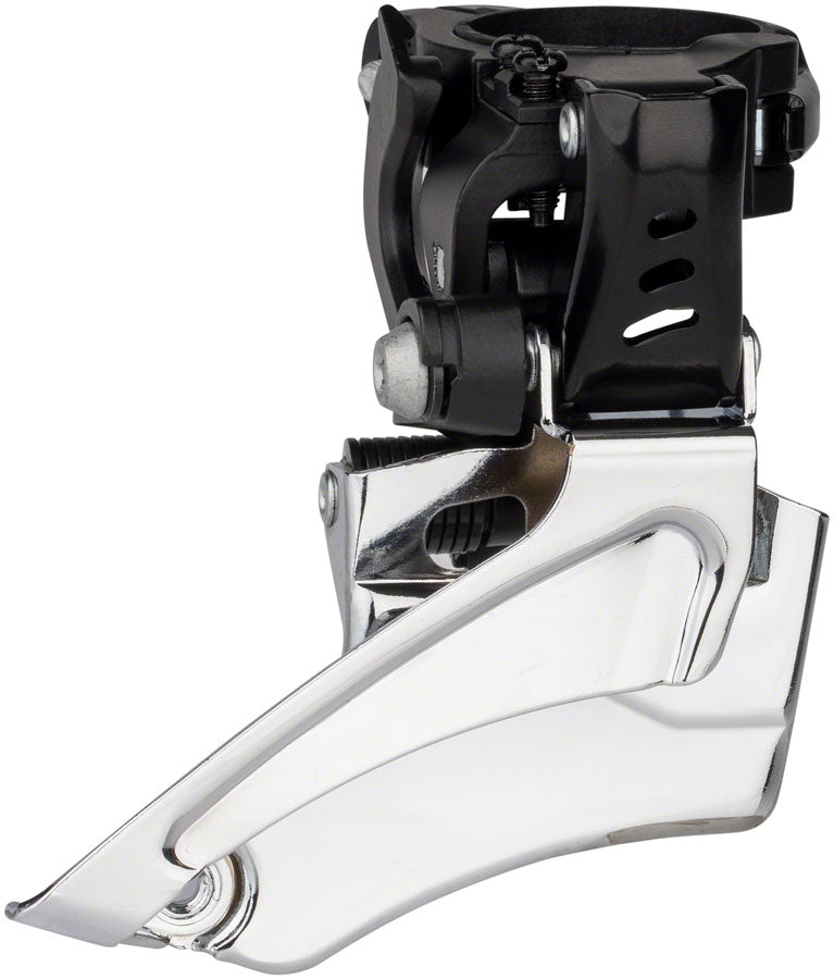 microSHIFT Marvo LT Front Derailleur - 8-Speed Double, 38t Max, High-Mount Band