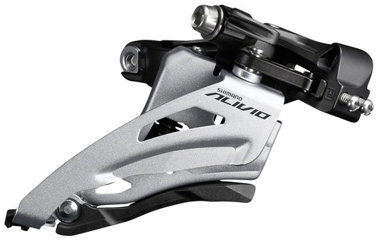 Shimano Alivio FD-M3120-M-B Front Derailleur - 2x9-Speed, Side Swing, Front Pull, 34.9/31.8/28.6mm Clamp Band, 36t Max