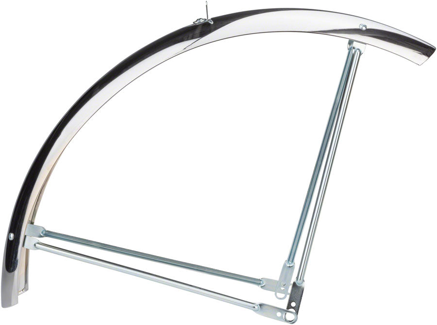 Wald Balloon 962 Fender Set: 26x2.0 - 2.125 Wheel, Chrome