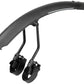 Topeak Tetrafender R1, Front Fender - Fits Up To 650/700 x 32 Road Tire, Black