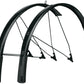 SKS B46 Bluemels Style Full Coverage Fender Set - 46mm, 700 x 28-37, Matte Black