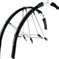 SKS Raceblade Long Fender Set, 700 x 18-25: Black