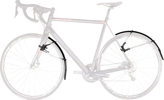 SKS Raceblade Pro Fender Set, 700 x 18-25: Black