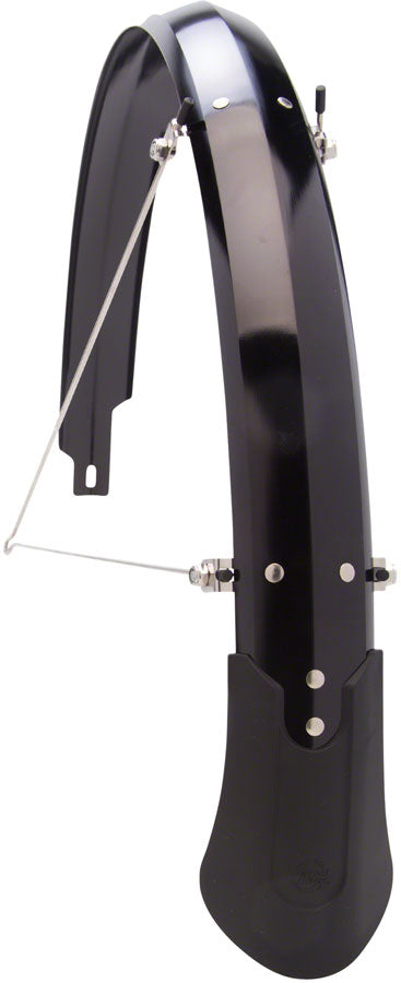 Planet Bike Cascadia ALX 26" x 1.4-1.9" Rear Recumbent Fender: Each, Black