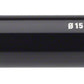 WHISKY No.9 Thru Bolt - 15mm, 135mm, P1.5, TL12, Black