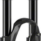 SR Suntour Epixon-9 LO R Suspension Fork - 26", 100mm, 1 1/8" Threadless, QR x 100mm, Disc, Black