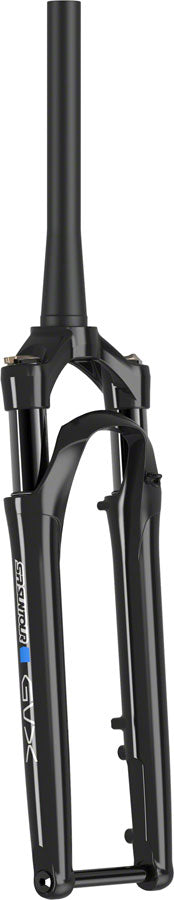 SR Suntour GVX LO R Suspension Fork - 700c, 40mm, Tapered, 12 x 100mm, Disc, Black