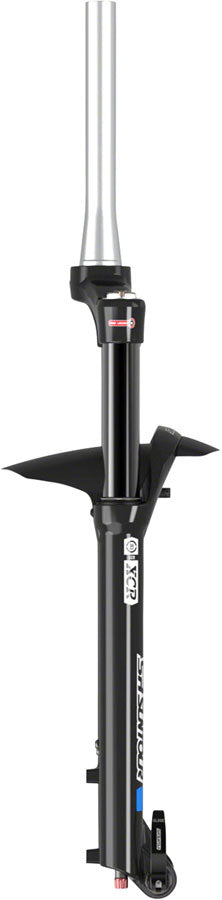 SR Suntour XCR 34 Coil Suspension Fork - 27.5", 130mm, Tapered, 15 x 110mm, Disc, Black