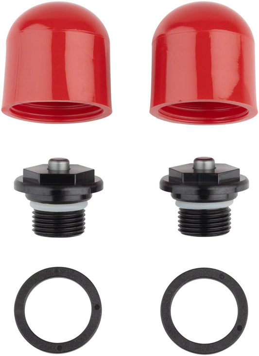 Fox Lower Leg Service Set - Pressure Release Button