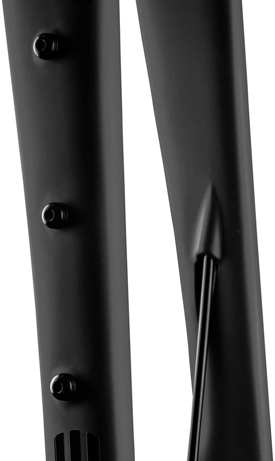 ENVE Composites Adventure Fork - 1.5” Tapered, Flat-Mount Disc, Carbon, 12 x 100mm Axle,  49/55 Rake, Black