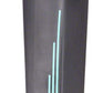 Radio Raceline Solar Carbon Fork - 1 1/8-1-1/2'', 20mm Dropouts, Black/Teal