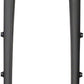 WHISKY No.9 MCX Fork - 12mm Thru Axle, 1.5" Tapered Carbon Steerer, FlatMount Disc, Matte Black
