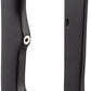 WHISKY No.9 MCX Fork - 12mm Thru Axle, 1.5" Tapered Carbon Steerer, FlatMount Disc, Matte Black