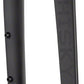 WHISKY No.9 MCX Fork - 12mm Thru Axle, 1.5" Tapered Carbon Steerer, FlatMount Disc, Matte Black