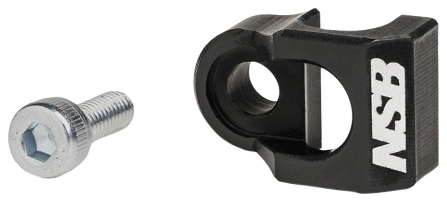 North Shore Billet Cable Guide - 2020+ Fox, Black, V2