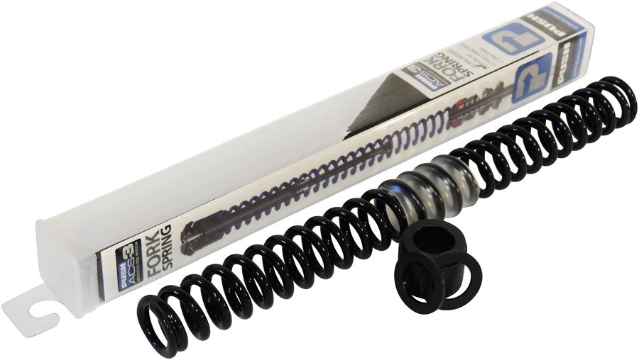 PUSH Industries ACS3 Spring Assembly - 140-170mm, 2014-Current FOX 36, 55 lb/in Spring Weight, Black