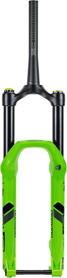 DVO Diamond D1 Suspension Fork - 29", 160mm Travel, 44mm Offset, 15 x 110mm, Green