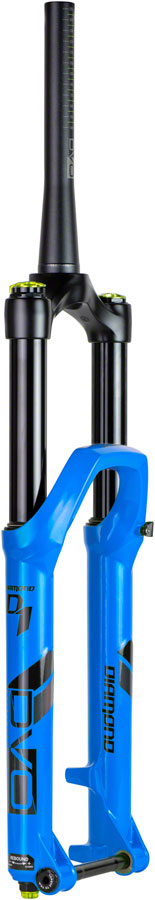 DVO Sapphire D1 Suspension Fork - 29", 140mm Travel, 44mm Offset, 15 x 110mm, Blue