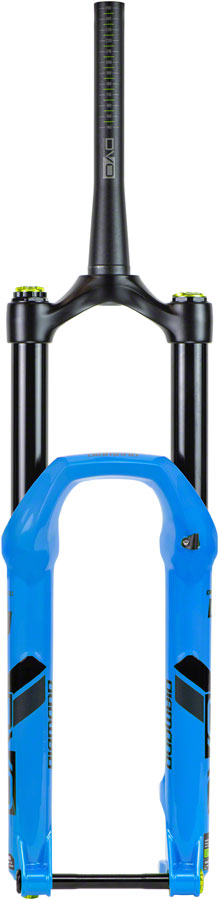 DVO Sapphire D1 Suspension Fork - 29", 140mm Travel, 44mm Offset, 15 x 110mm, Blue