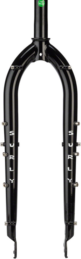 Surly ECR 27.5+ Fork, 1-1/8" Straight Steerer, Blacktacular