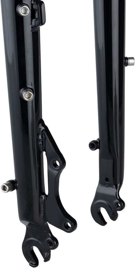 Surly Bridge Club 27.5" Fork, 9 x 100mm QR, 1-1/8" Straight Steerer, Dark Black