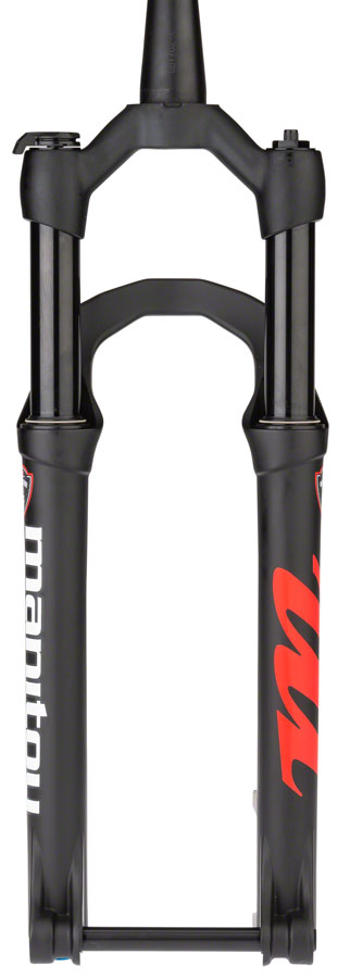 Manitou Markhor Suspension Fork - 29", 100 mm, 15 x 110 mm, 48 mm Offset, Matte Black