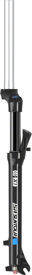 SR Suntour X1 Suspension Fork - 27.5", 100mm, 1-1/8" Steerer Tube, 100mm Travel, Disc, Black