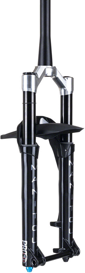 Manitou JUnit 34 Pro Suspension Fork - 24", 140 mm, 15 x 110 mm, 41 mm Offset, Gloss Black