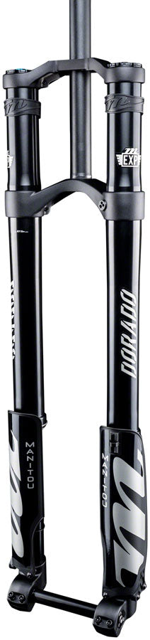 Manitou Dorado Expert Suspension Fork - 29", 203 mm, 20 x 110 mm, 57 mm Offset, Black, Straight Steerer