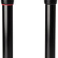 RockShox Crown/Steerer/Uppertube Assembly - Pike DJ Solo Air, 26", 40mm Offset, Aluminium Taper Steerer, 0.5mm Thread Pitch, B1, Bla ck
