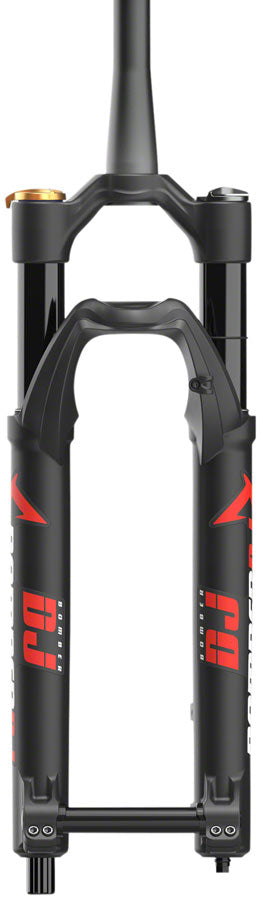Marzocchi Bomber DJ Suspension Fork: 26", 100mm, Grip Damper, 20 x 110mm, 37mm Offset, Black