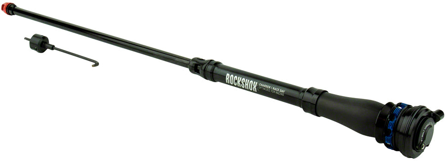 RockShox Damper Upgrade Kit - Charger Race Day Crown - 32mm 100mm Max Travel - Reba A7 80-100mm (2018+)/SID 100 A1 (2017+)