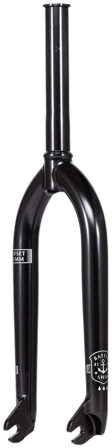 We The People BattleShip BMX Fork - 20", 24mm Offset, Black