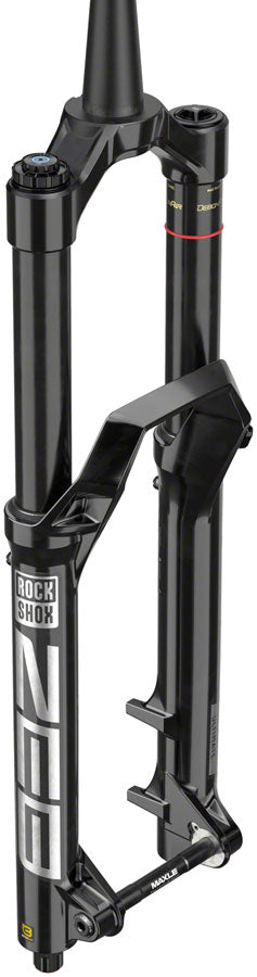 RockShox ZEB Ultimate Charger 3 RC2 Suspension Fork - 27.5", 180 mm, 15 x 110 mm, 44 mm Offset, Gloss Black, A2