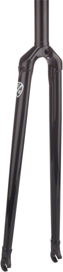 All-City 1" Track Fork Straight Blade Black