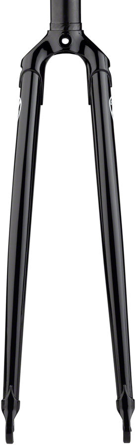 All-City Big Block Track Fork - 700c, 1-1/8" Straight Steerer, Black
