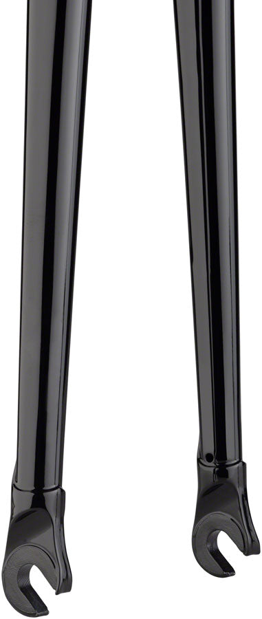All-City Big Block Track Fork - 700c, 1-1/8" Straight Steerer, Black