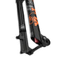 FOX 32 Step-Cast Factory Suspension Fork - 29", 100 mm, 15 x 100 mm, 51 mm Offset, Shiny Black, FIT4, Push-Lock
