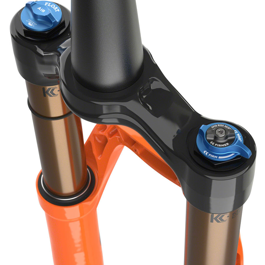 FOX 34 Step-Cast Factory Suspension Fork - 29", 120 mm, 15 x 110 mm, 44 mm Offset, Shiny Orange, FIT4, 3-Position